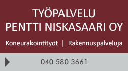 Työpalvelu Pentti Niskasaari Oy logo